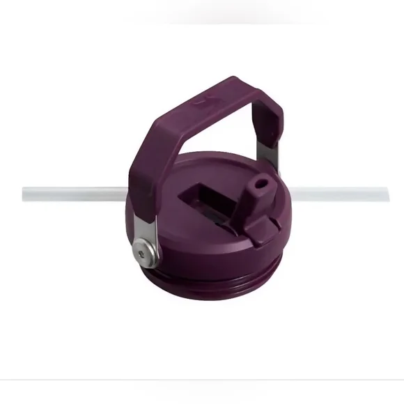 Stanley Vibrant Orange Mug with Purple Lid 'Brand New' NWOT - Picture 3 of 6